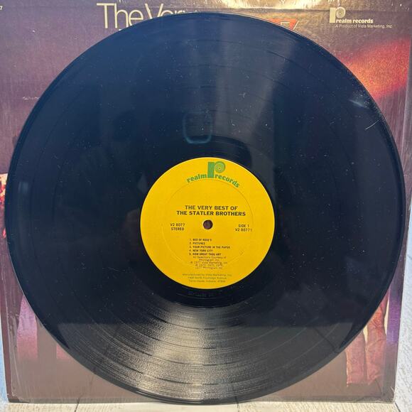 Vintage 1977 The Very Best of The Statler Brothers Vinyl Album - Picture 6 of 8